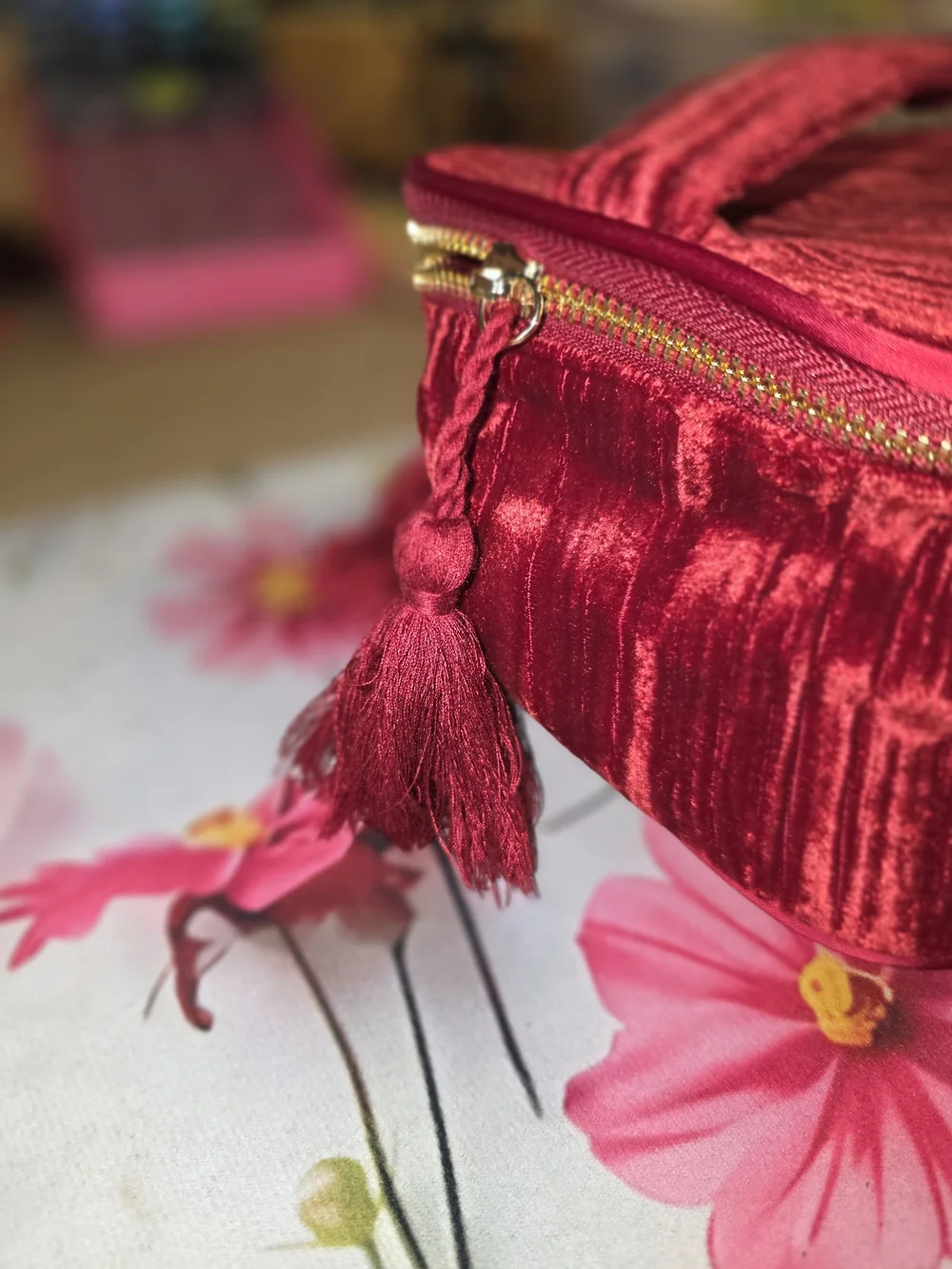 Sezane plush velvet
